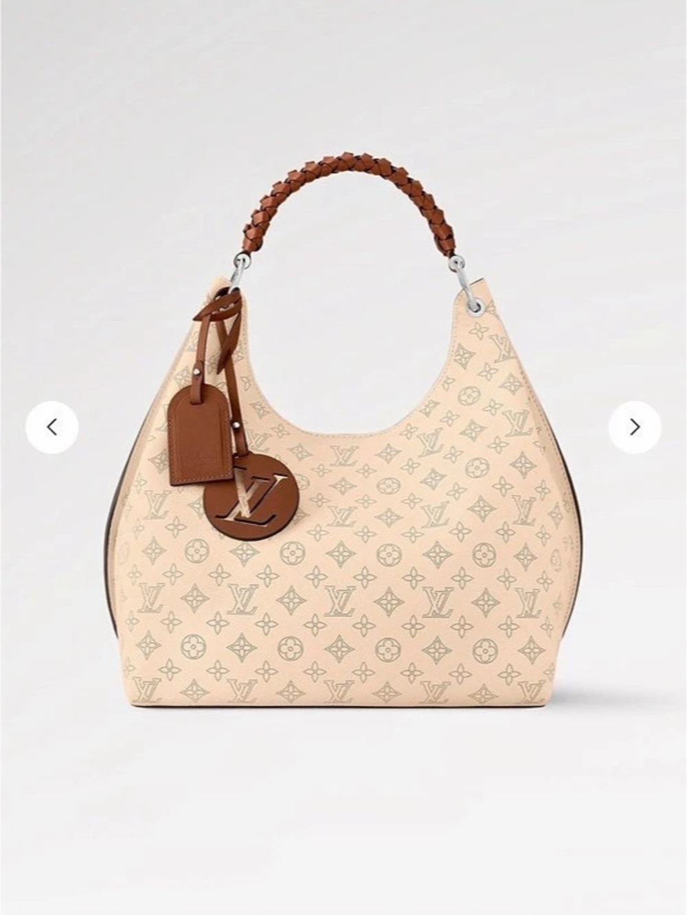 Louis Vuitton Carmel Shoulder Bag in Pink & Brown Like New